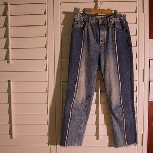 Topshop MOTO two-tone jeans